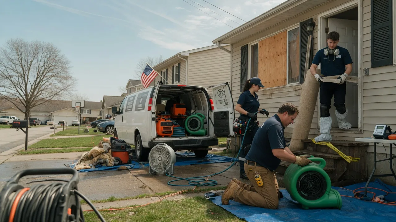 Water Damage Restoration in Le Raysville, PA near me